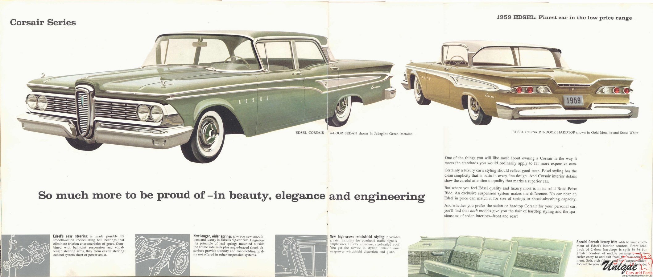 1959 Edsel Prestige Brochure Page 9